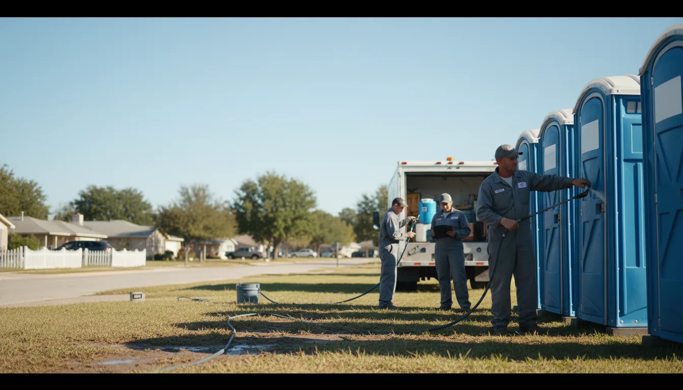 Long-Term Portable Toilet Rental in Docena, AL near me